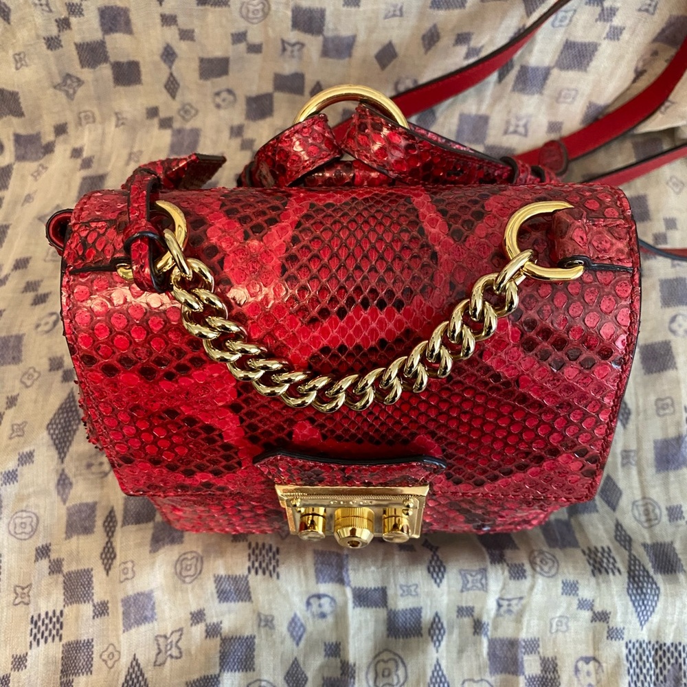 *RARE*Authentic Gucci Padlock Python Mini Backpack - Picture 14 of 15